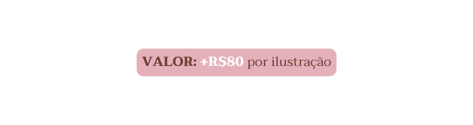 VALOR R 80 por ilustração